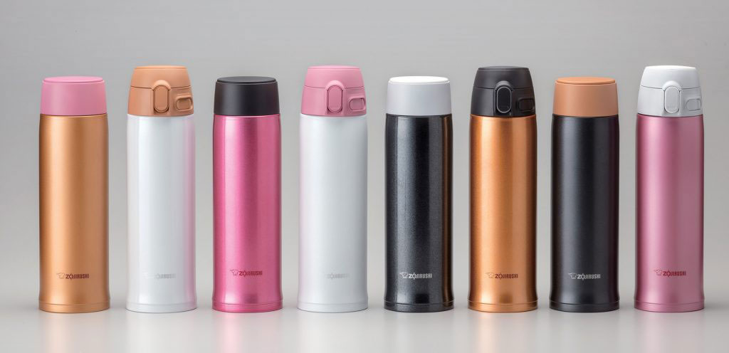 Assortment of insulated flasks